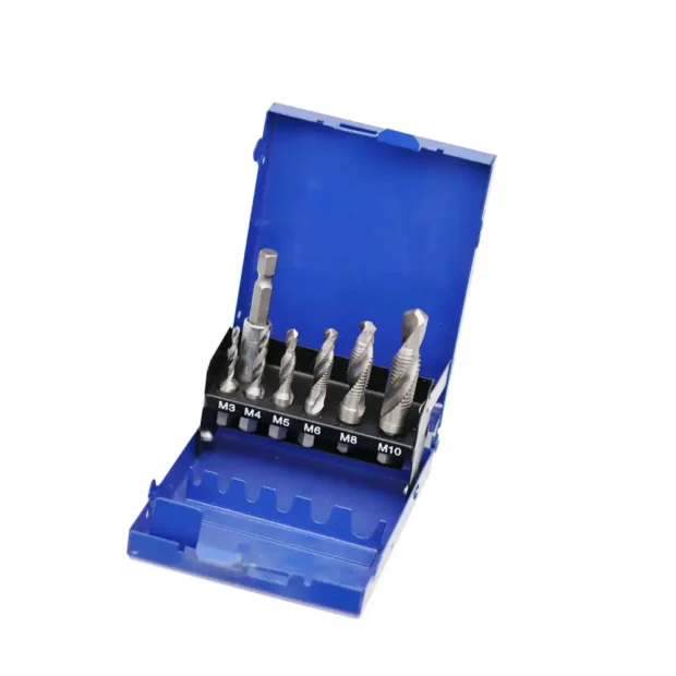 1/4” hex shank combination drill&tap 7pcs