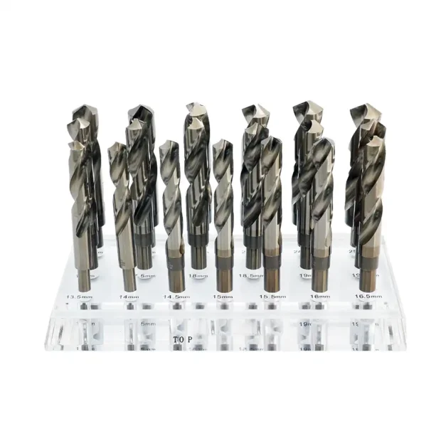 HSS 118° Split Point Drill Bit with 3/8” Parallel Shank